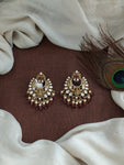 Exquisite Victorian-style  chandbali earings.