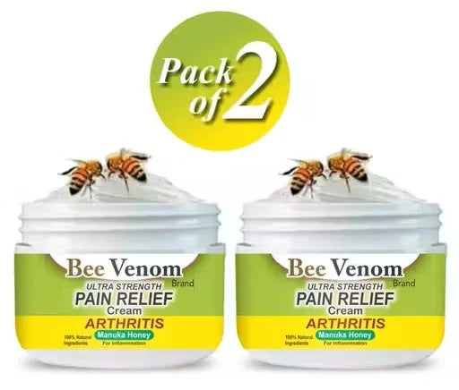 BEE VENOM PAIN RELIEF CREAM PACK OF 2